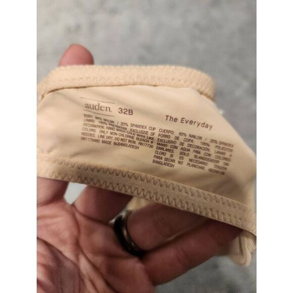 NWT Auden size 32B The Everyday Bra Lightly Lined Tshirt - Picture 4 of 4